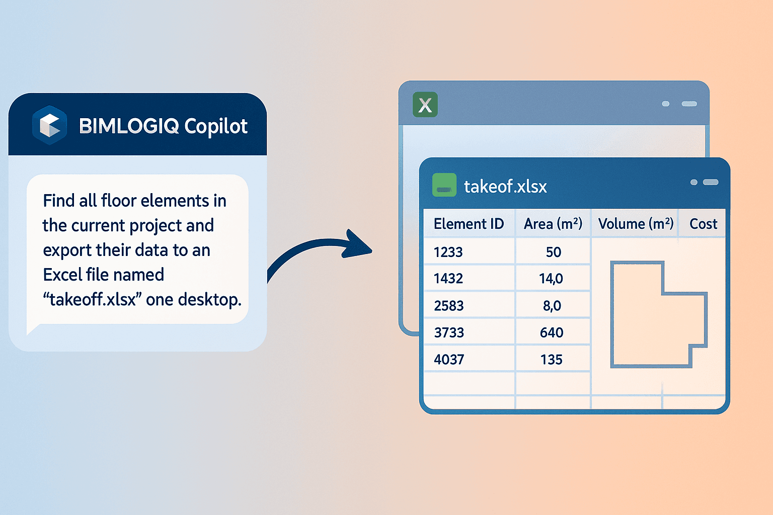 Cover image for Automating Data Export to Excel, Updating, and Importing Back into Revit Using AI with BIMLOGIQ Copilot