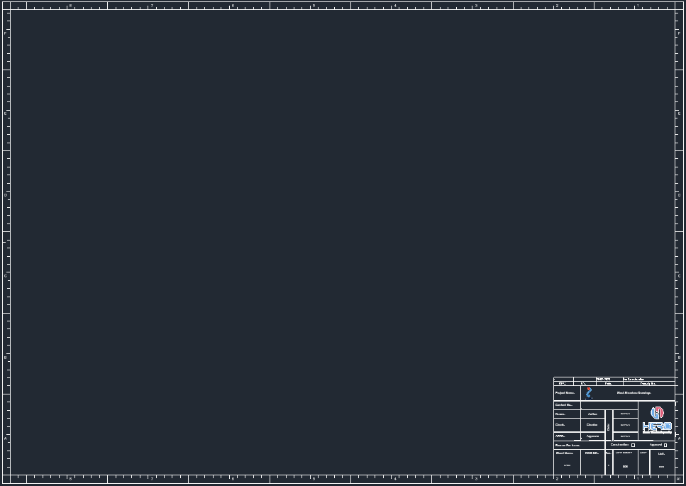 Empty sheet with title block